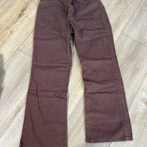 Women's Brown Jeans